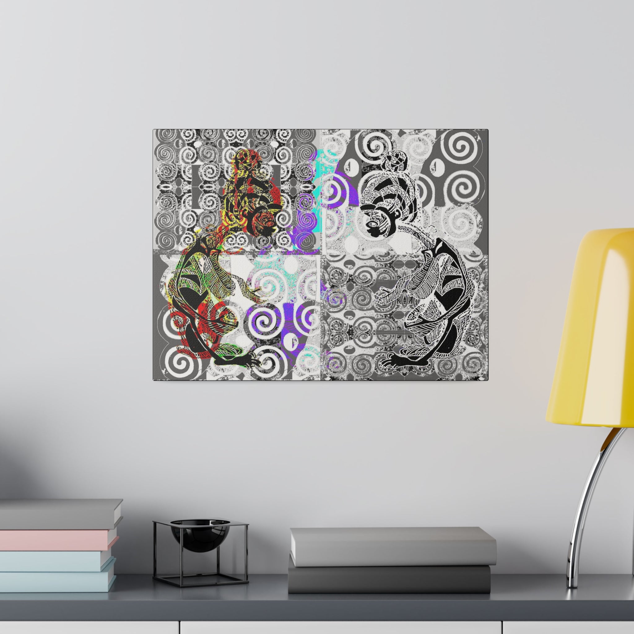 Parapo African Art on Canvas