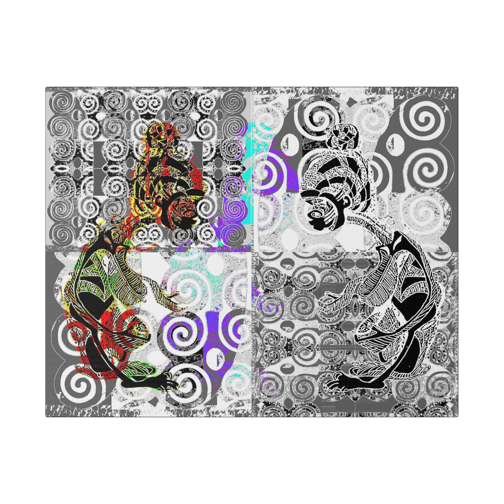 Parapo African Art on Canvas