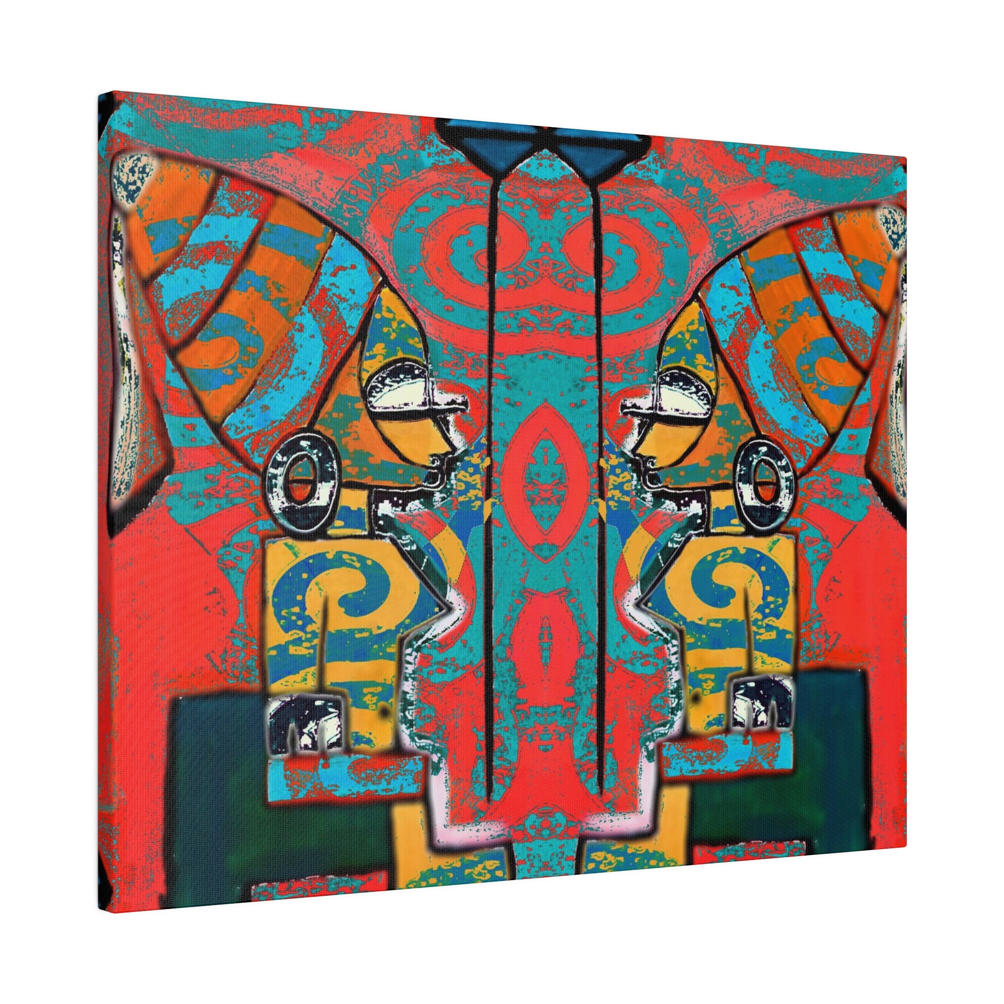 Yeye African Art on Canvas