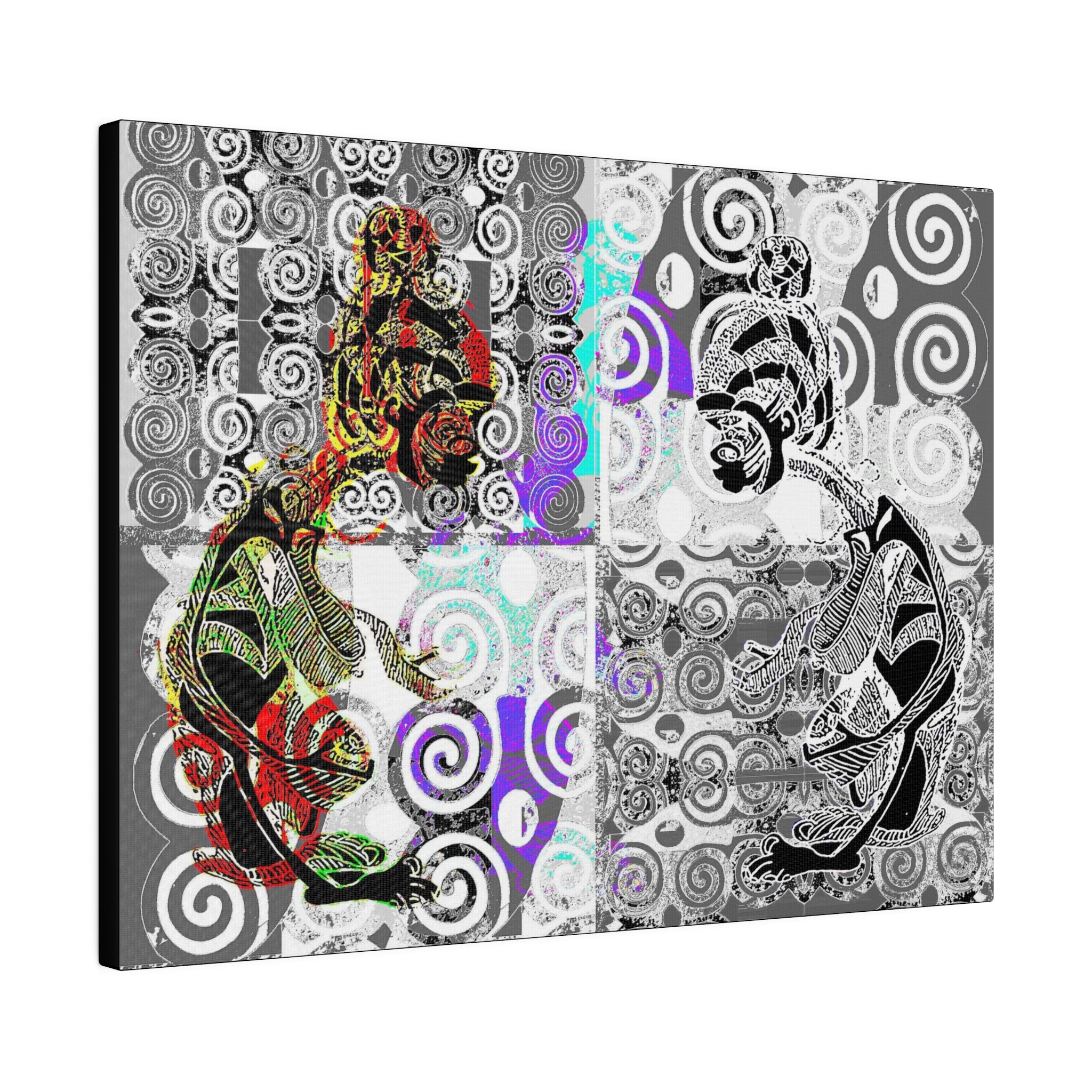 Parapo African Art on Canvas