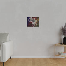 Africa Map Adorned - Matte Canvas, Stretched, 0.75"