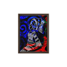 Bisi African Diva Framed canvas