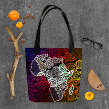 Bubalapa African Map Tote bag