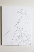 Long-Tail Bird DIY Canvas (Only): Bird - DIY Painting