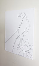 Long-Tail Bird DIY Canvas (Only): Bird - DIY Painting