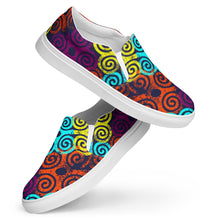 Bubalapa Spiraled Men’s slip-on canvas shoes