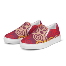 Bubalapa Spiraled Women’s slip-on canvas shoes