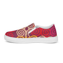 Bubalapa Spiraled Women’s slip-on canvas shoes